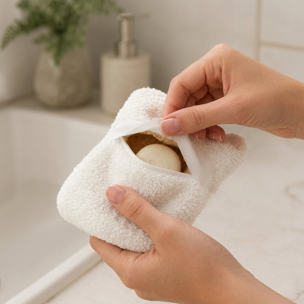 Yumuşak Dokulu Bebek Bakım Banyo Lifi Süngeri